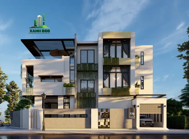 Mẫu thiết kế nhà phố