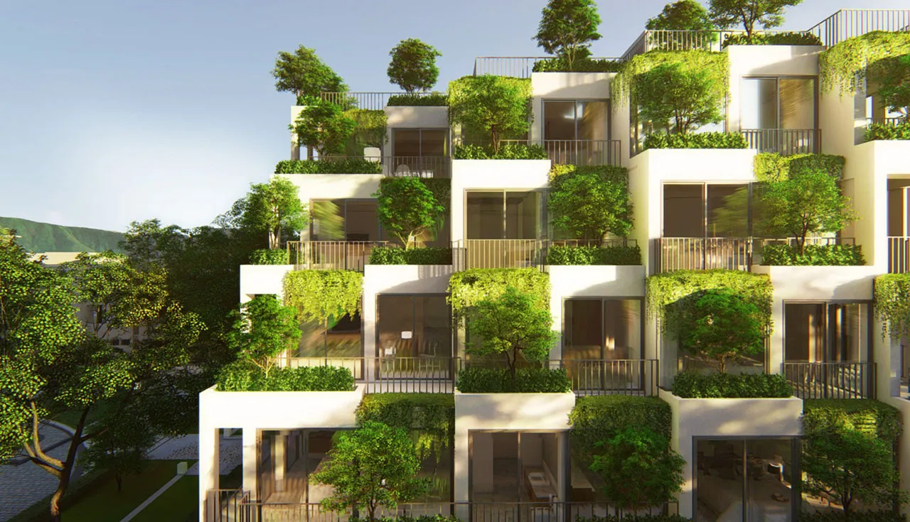 Thiết kế tòa nhà văn phòng kiến trúc xanh siêu độc đáo - Tree Building