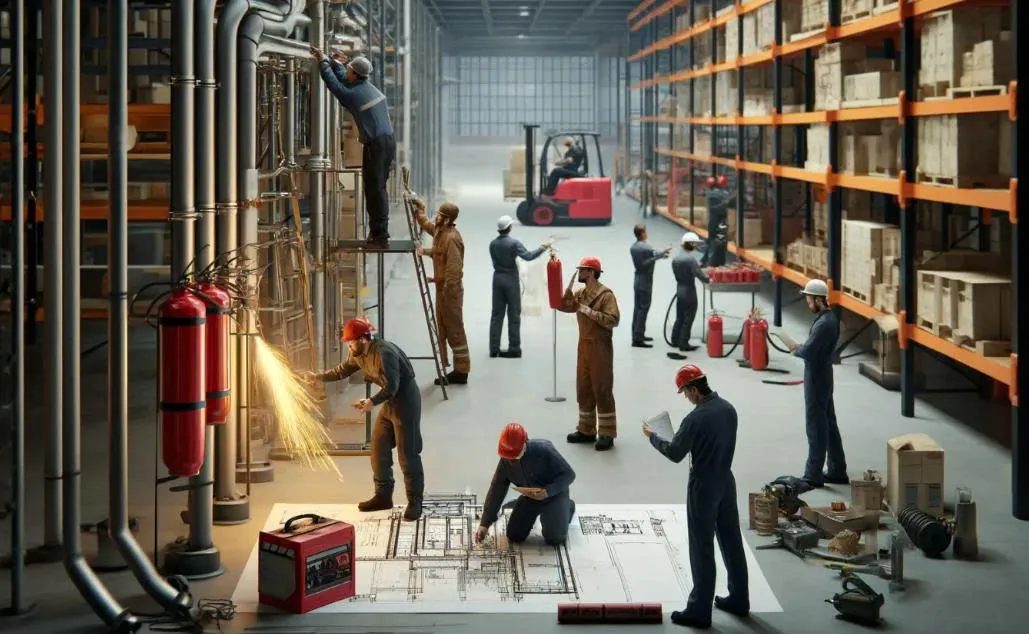 Các tiêu chuẩn và quy định về thi công hệ thống PCCC